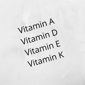 fat soluble vitamins