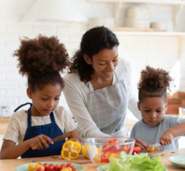 eating together as a family